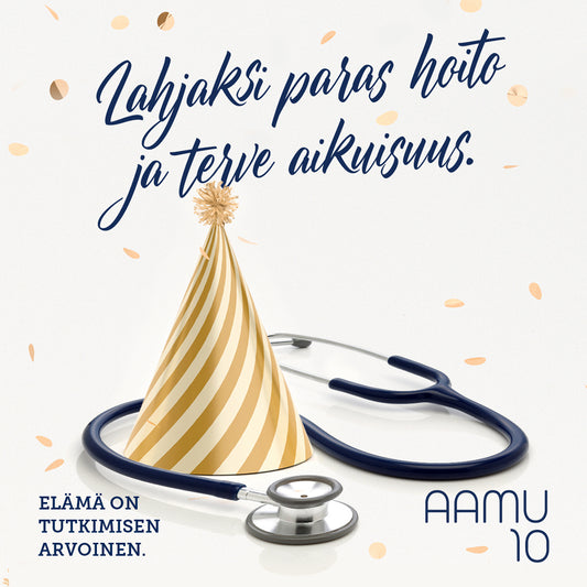 Lahjoituskohteemme: Aamu Suomen Lasten Syöpäsäätiö