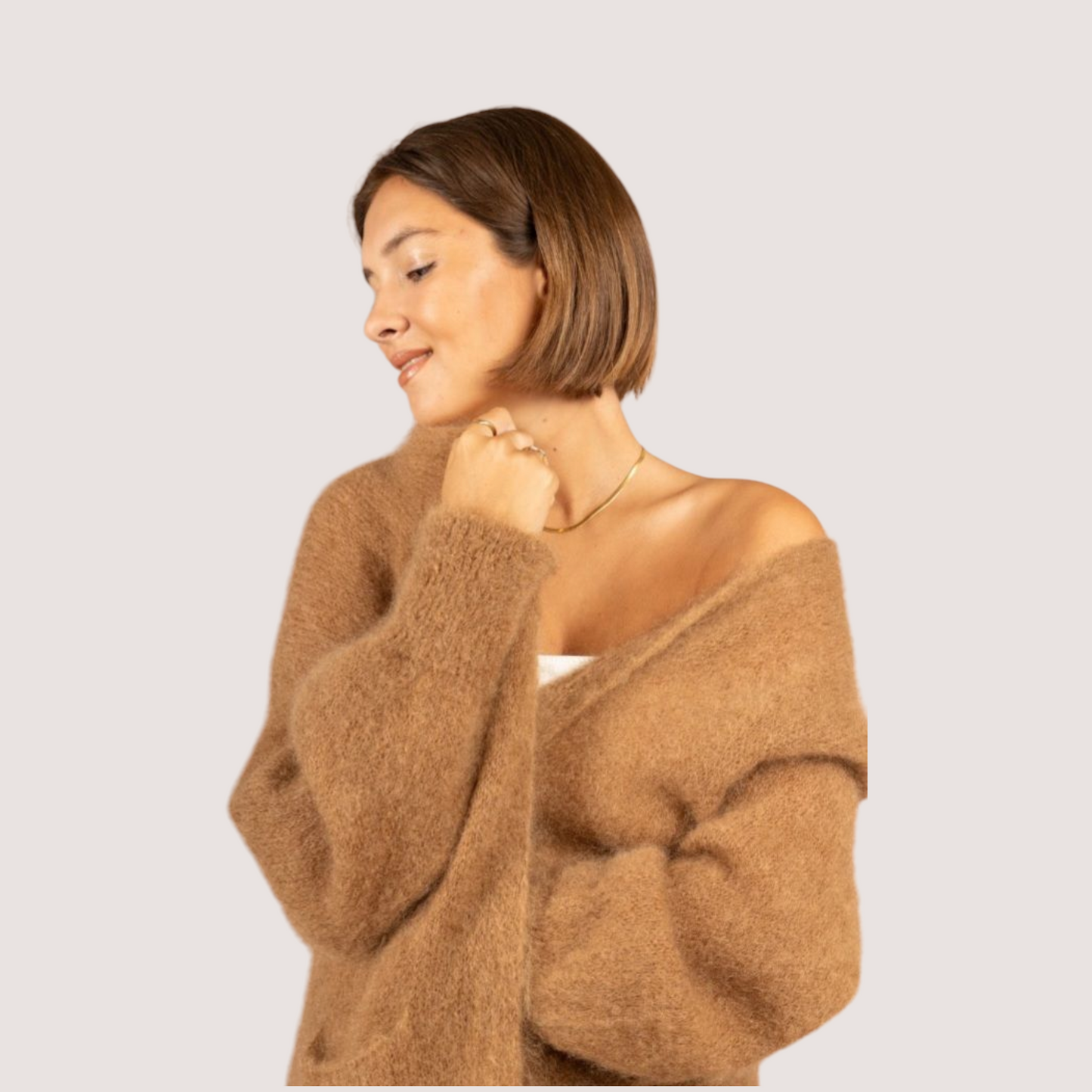Mohair neuletakki