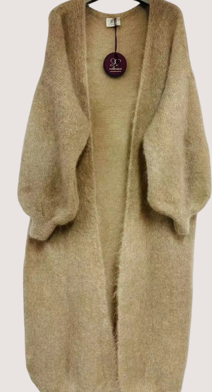 Mohair neule, beige