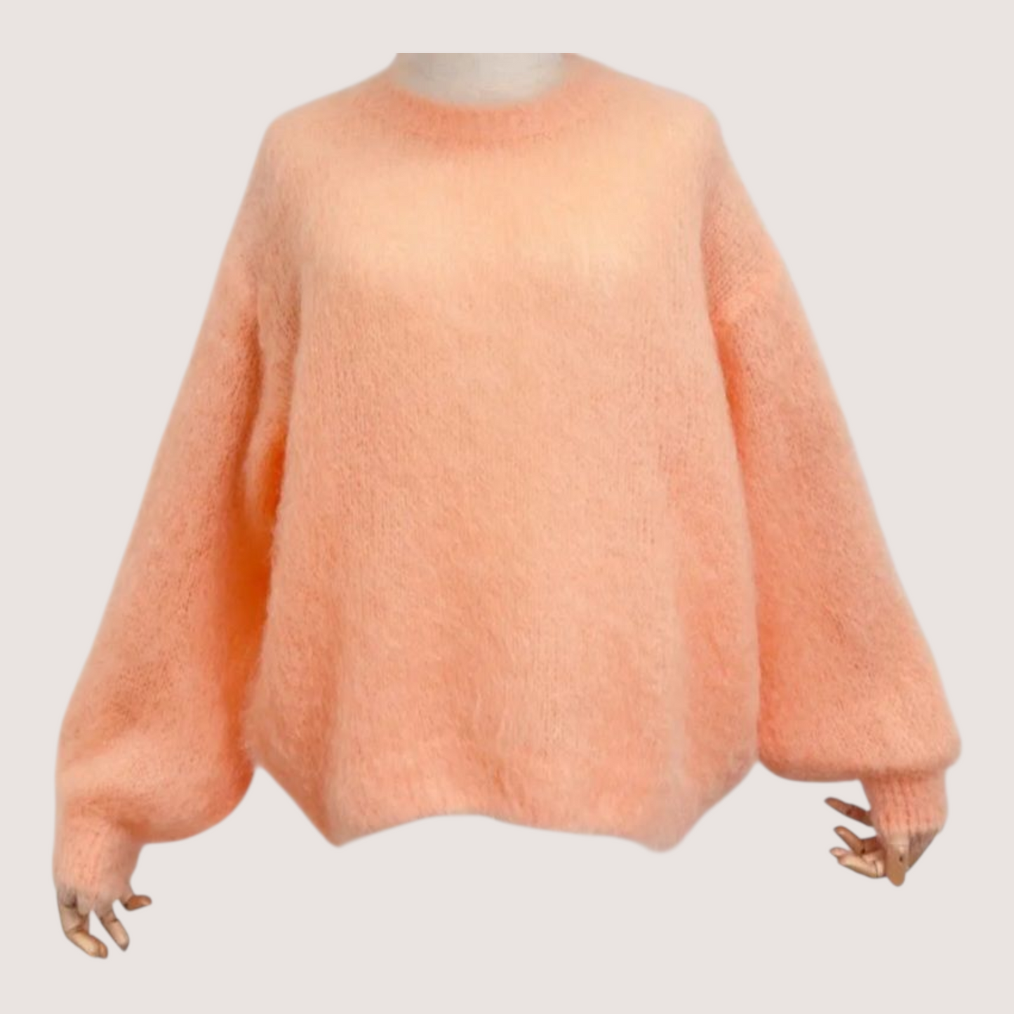 Kid Mohair neule, peach
