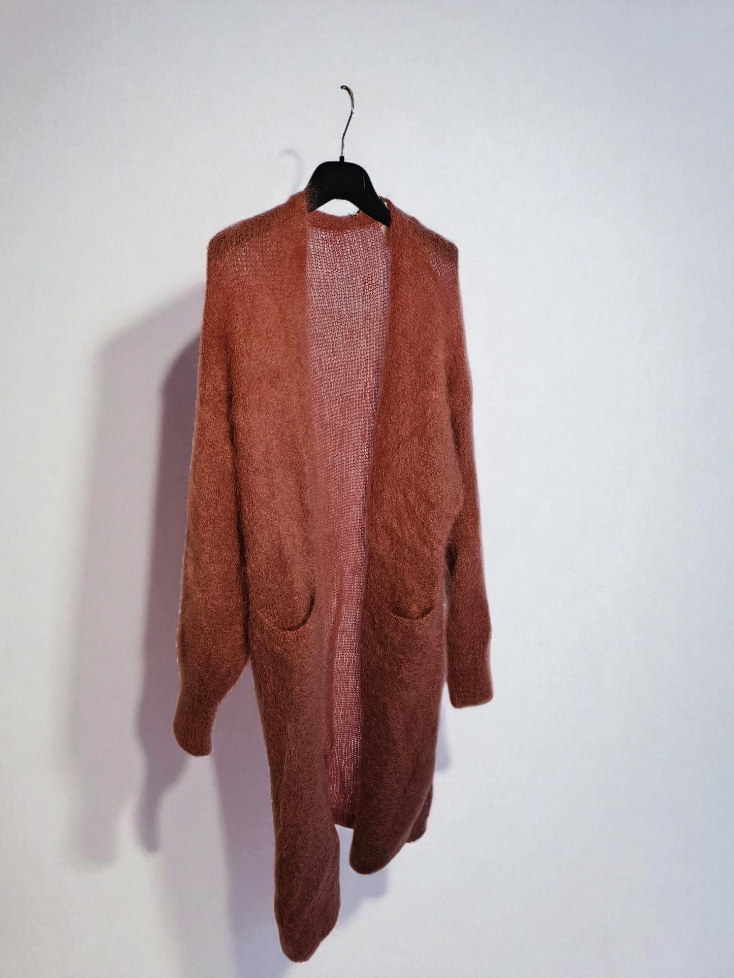 Kid Mohair, terracotta
