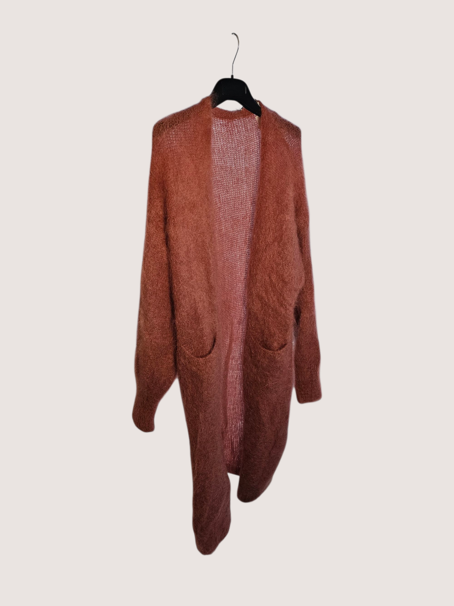 Kid Mohair, terracotta
