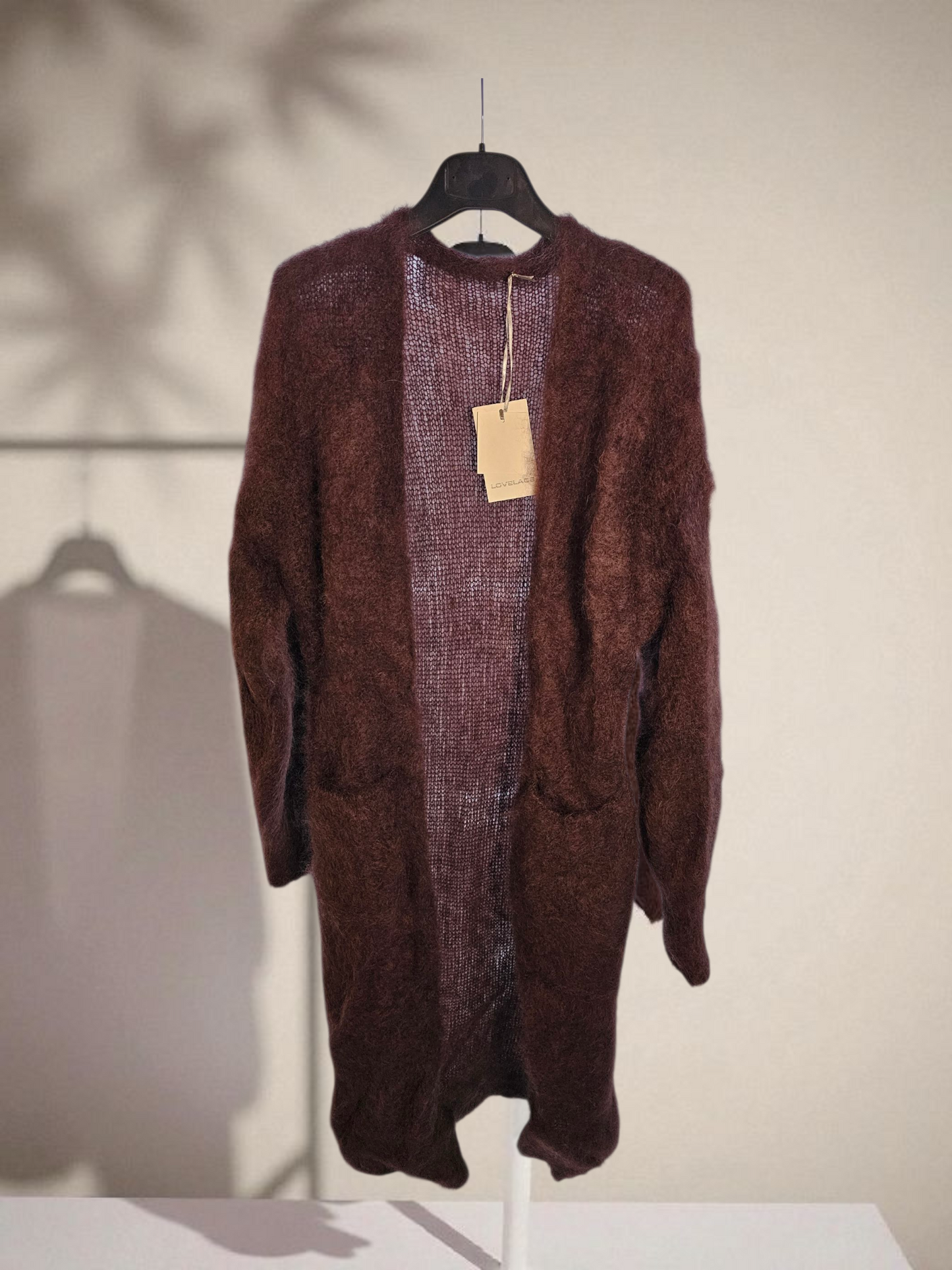 Kid Mohair, chocolate