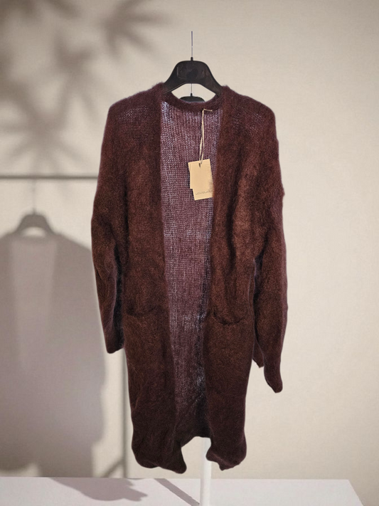 Kid Mohair, chocolate