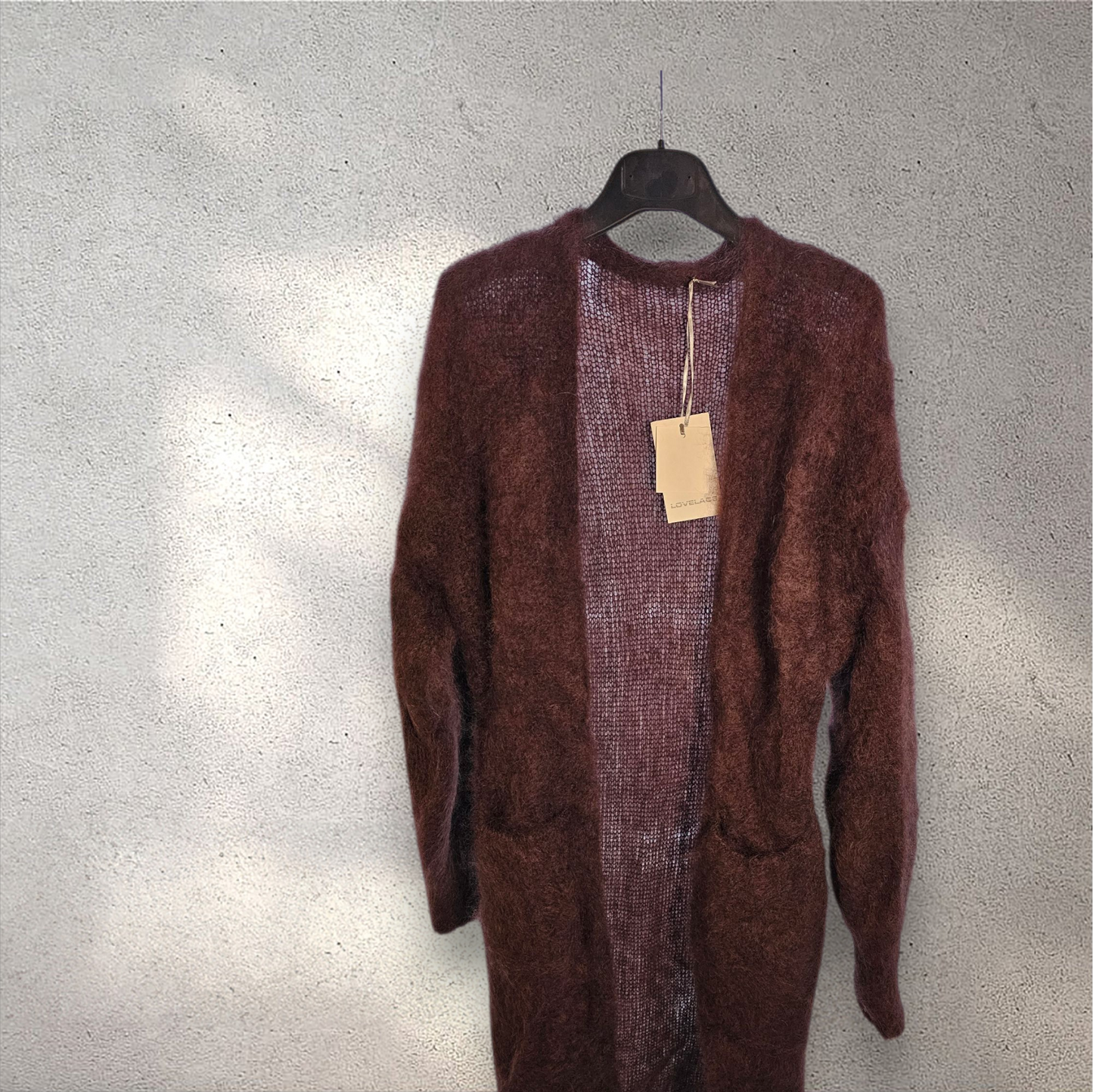 Kid Mohair, chocolate