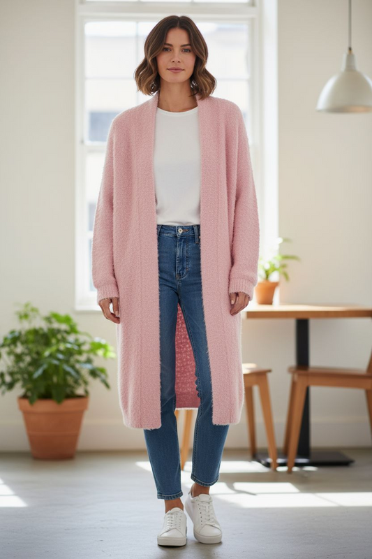 Naisten neuletakki, Silver Peony