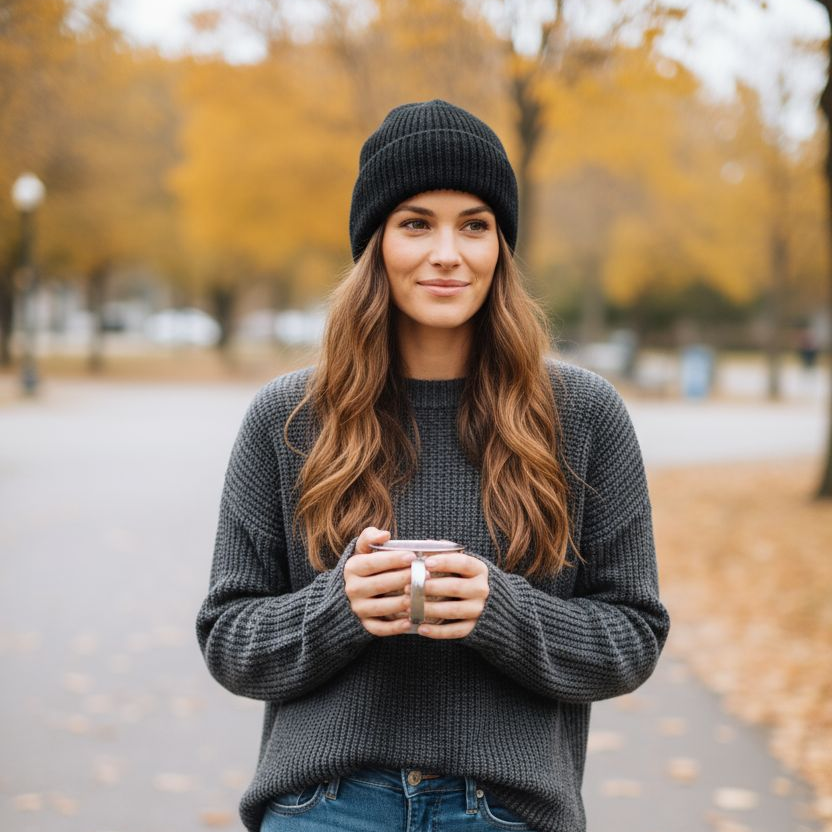 Angoravilainen Pipo, Black