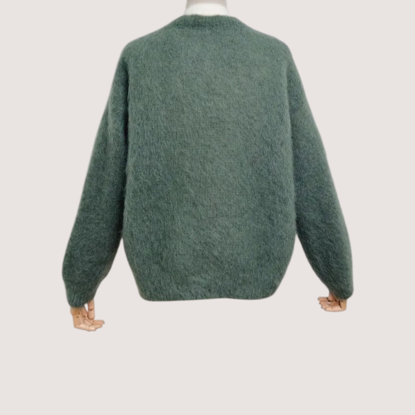 Kid Mohair neuletakki, forest