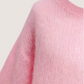 Kid Mohair neule, baby pink