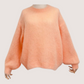 Kid Mohair neule, peach