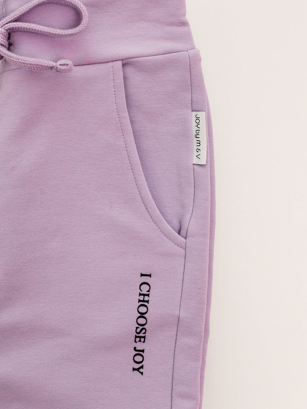 Organic cotton sweatpants, Lavendula