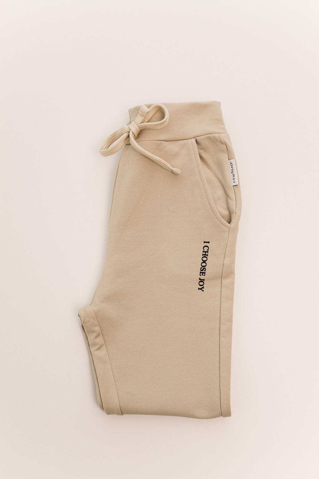 Organic cotton college pants, Oyster Gray